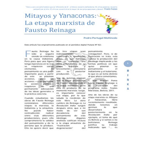 Mitayos y yanaconas | PDF