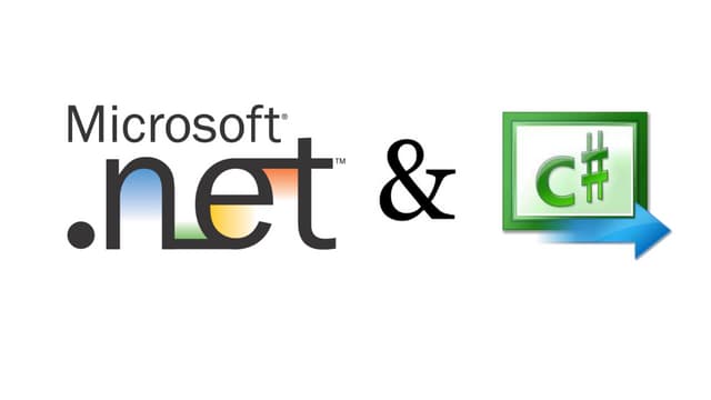.NET and C# Introduction