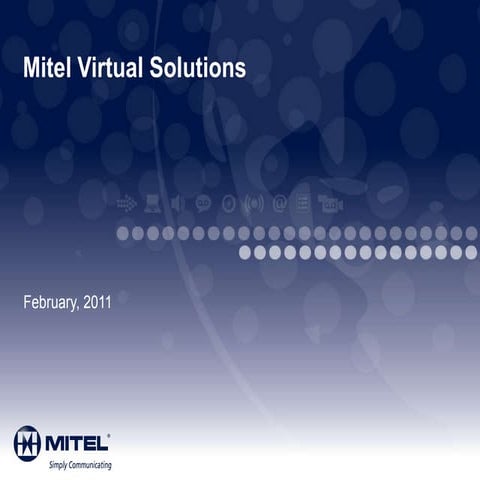 Mitel Virtual Solutions[1]