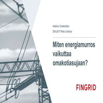 Miten energiamurros vaikuttaa omakotiasujaan?