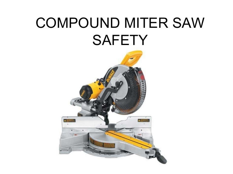 Miter saw safety