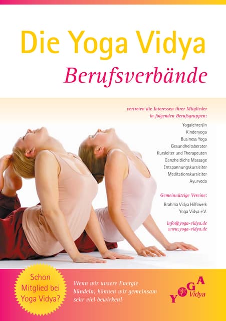 Mitglied Werden Bei Yoga Vidya - Yo...
