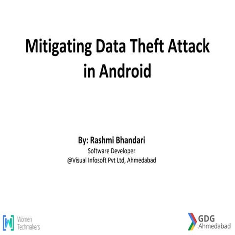 Mitigating data theft_in_android