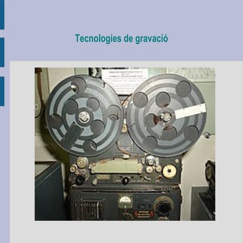 Mitjans analògics i digitals