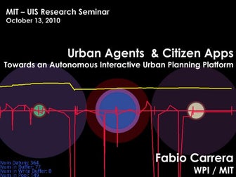 Urban Agents and Citizen Apps