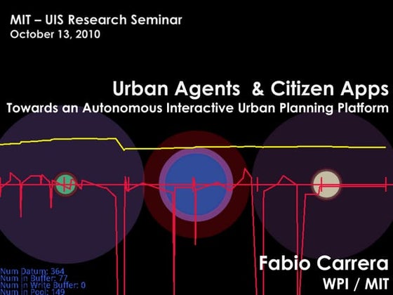 Urban Agents and Citizen Apps