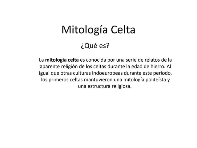 Mitología celta yami