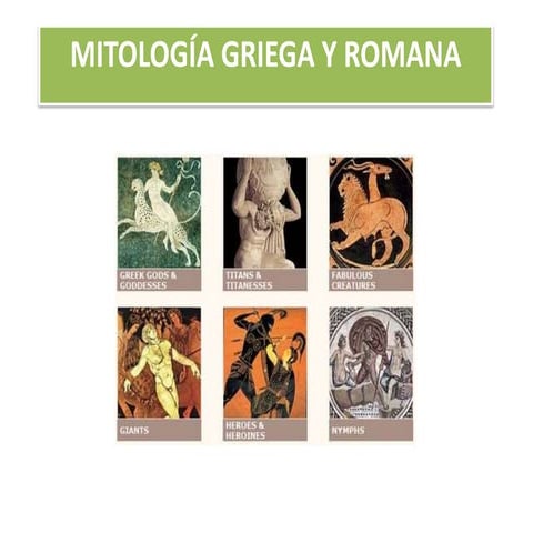 Mitología griega y romana