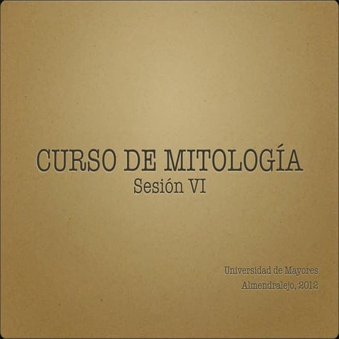 Mitología: el ciclo tebano