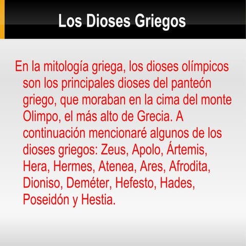 Dioses Griegos.odp