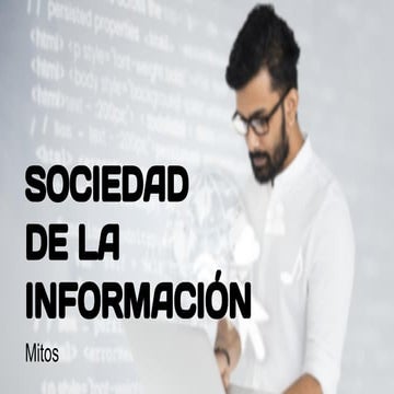 Mitos   presentacion - sociedad de la informacion