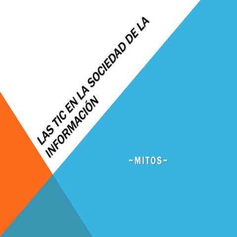 SOCIEDAD DE LA INFORMACIÓN