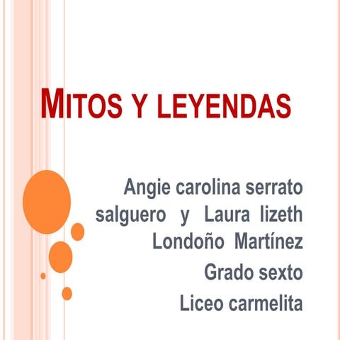 Mitos y leyendas l.k