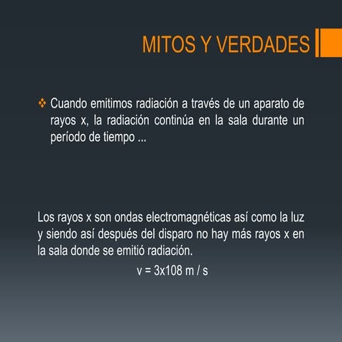 Mitos y verdades sobre la Radiología