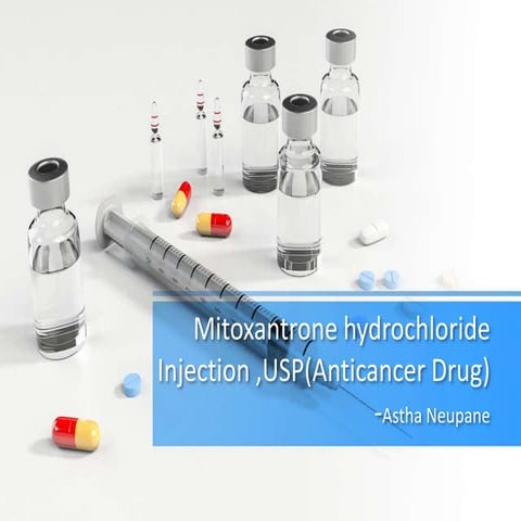 Mitoxanthrone Hydrochloride ( Anticancer) 