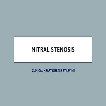 mitral stenosis- important points  .pptx