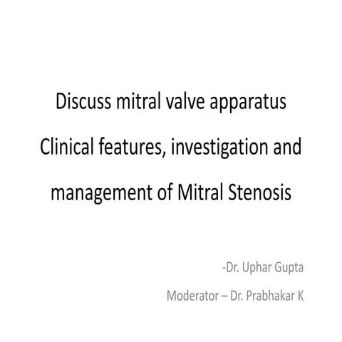 Mitral valve