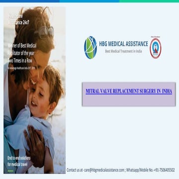Mitral Valve Replacement Surgery in India | PPTX