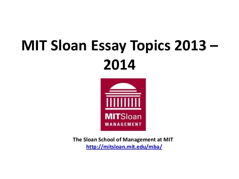 Mit sloan class profile picture