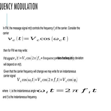 Frequency modulation in communication system- Copy.pptx