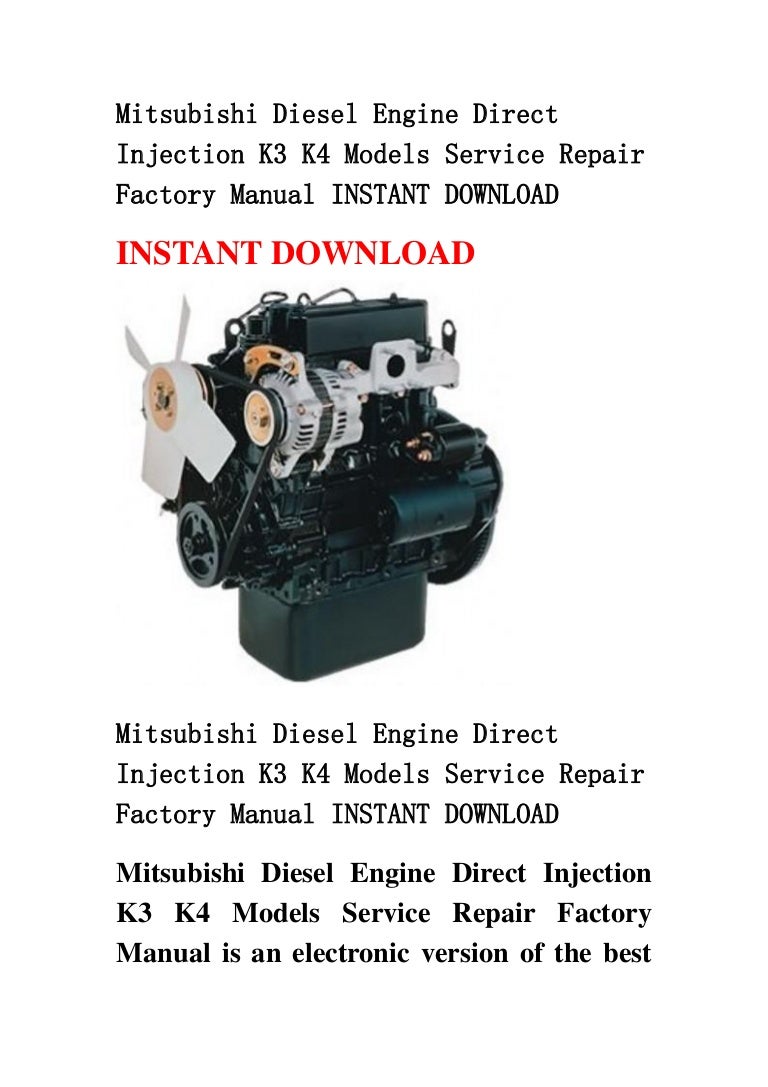 Mitsubishi K4E Engine Specs _ Mitsubishi K4M Manuals – YJDYB