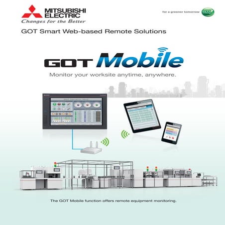 Mitsubishi got smart web based remote solutions (got mobile) [separate wirele...