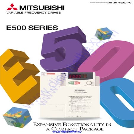 Mitsubishi inverter fr-e500 catalog-dienhathe.vn