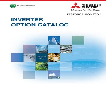 Mitsubishi inverter option catalog