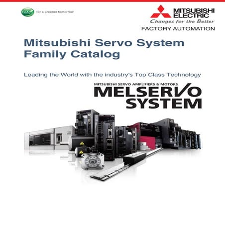 Mitsubishi servo system family catalog