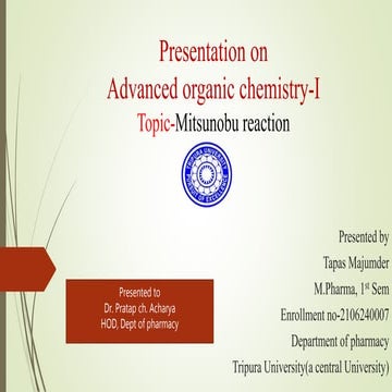 MITSUNUBU REACTION.pptx