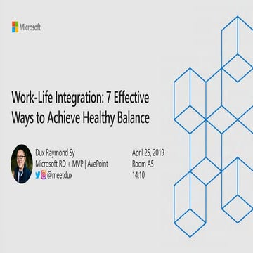 Work-Life Integration: 7 Effective Ways to Achieve Healthy Balance