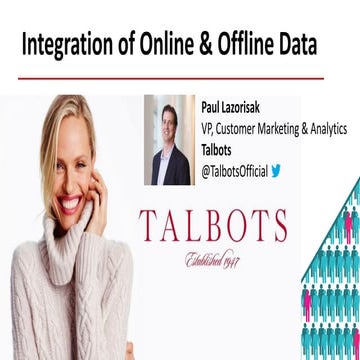 #MITXData 2014 - Integration of Online & Offline Data