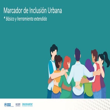 Marcador de Inclusión Urbana-onu habitat
