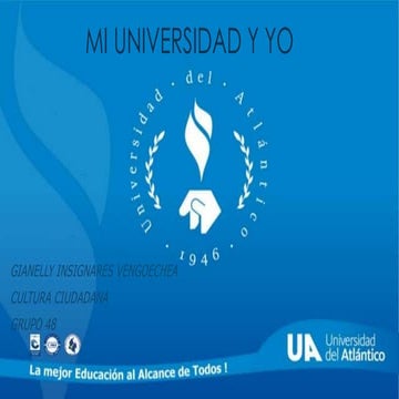 Mi universidad y yo - Cultura Ciudadana grupo 48