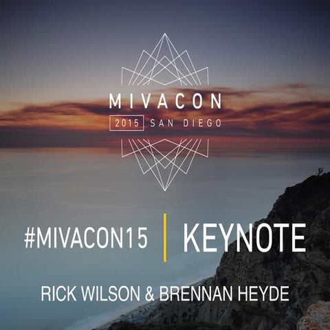 MivaCon 15 Keynote