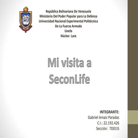 Mi visita a SeconLife