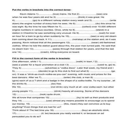 Mixed tenses. IES VIRGEN ESPERANZA. 2 BTO. "A"