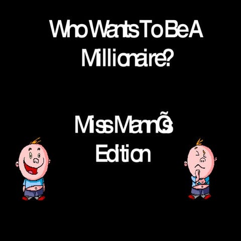 Mixed Math Millionaire