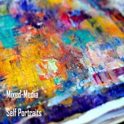 Mixed Media Symbolic Self Portraits
