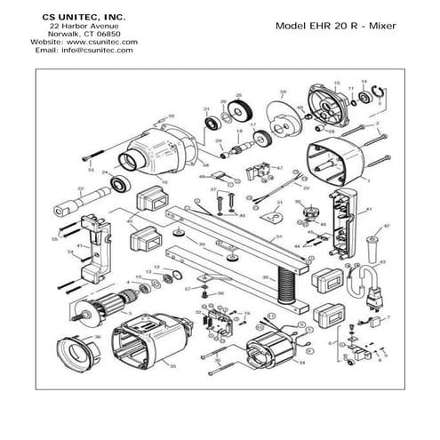CS Unitec Mixers: EHR 20 R