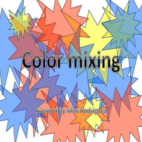Mixing colors