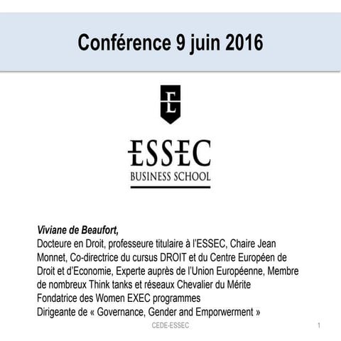 Mixite et performance so what?  9 juin 2016