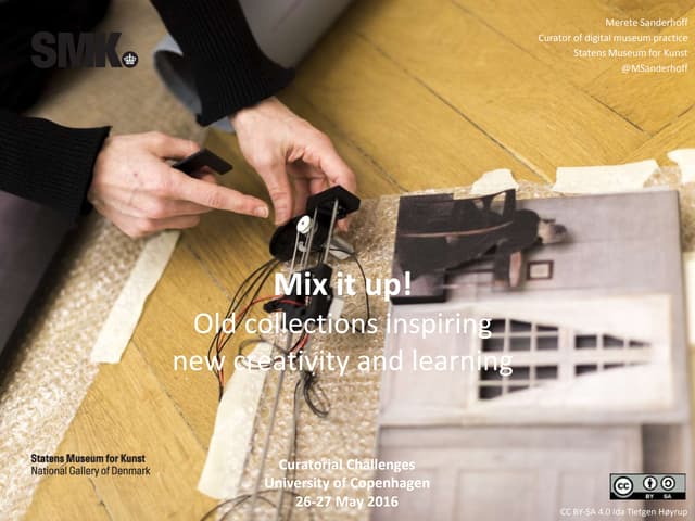 Mix it up! Old collections inspiring new creativity and learning