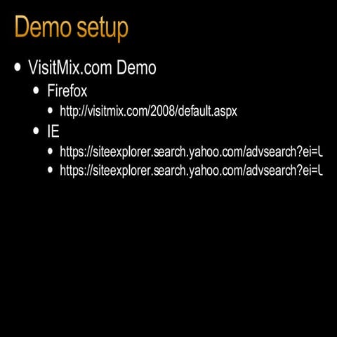Advanced SEO for Developers (Mix08)