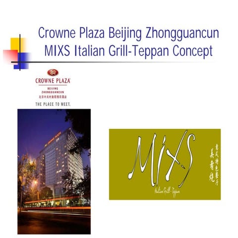 Mixs Italian  Grill  Teppan Concept