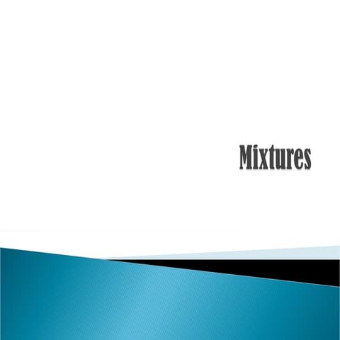 Understanding Mixtures, Solutions, and Solubility in Chemistry | PPT