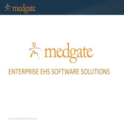 "Medgate: Entreprise EHS Software Solutions", Mike Jackson
