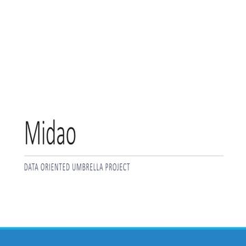 Midao JDBC presentation