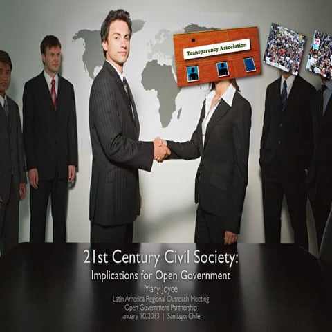 21st Century Civil Society: Implications for Open Government