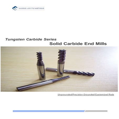Mj solid carbide end mills